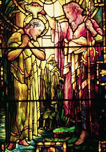 Tiffany The Baptism of Jesus. ,  