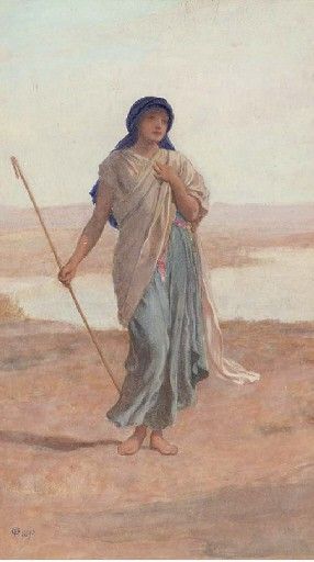 A Bedouin shepherdess illustrated; and Zenib. , 