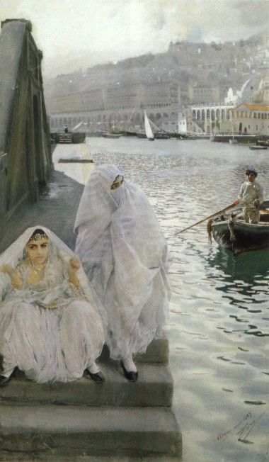 Zorn In the harbour of Algiers. ����, ������