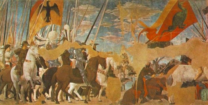 PIERO della FRANCESCA Battle Between Constantine And Maxentius. ,  