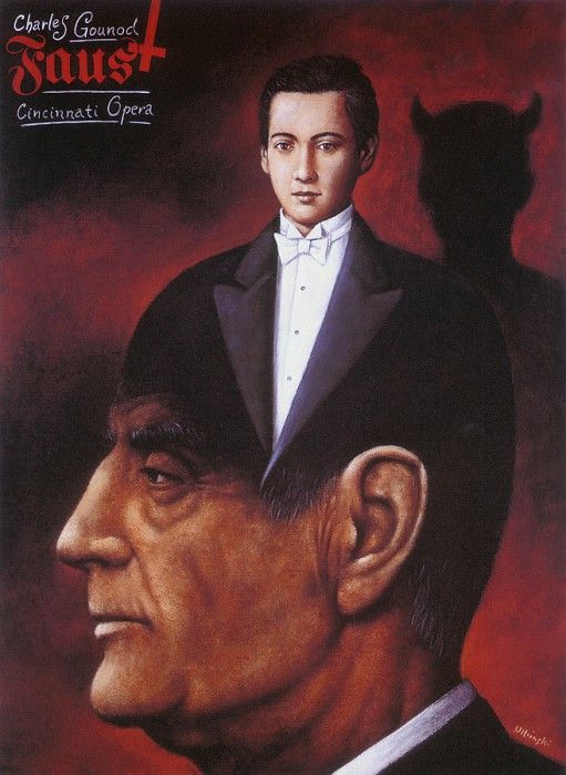 am-Rafal Olbinski Faust. Olbinski, 