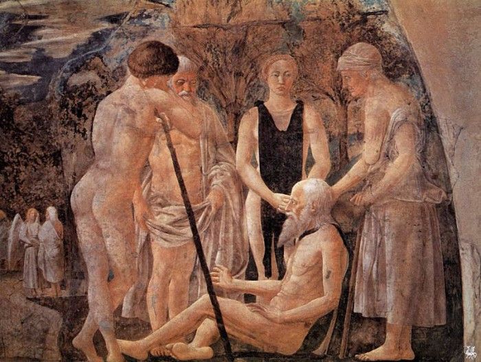 ma Piero della Francesca La Mort dAdam.   