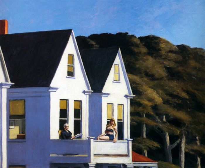 Hopper Edward Second Story Sunlight. ������, ������