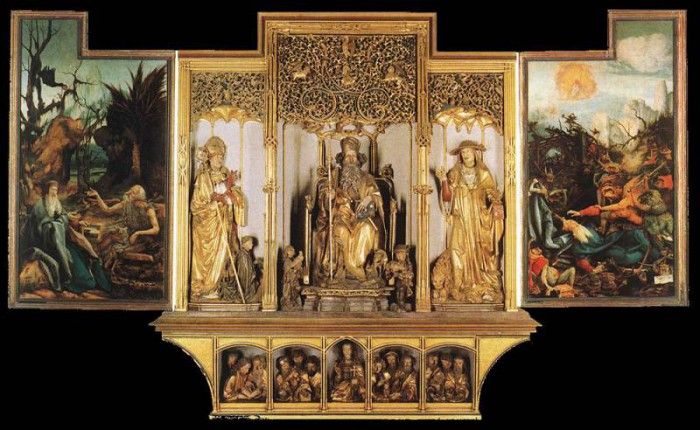 Isenheim Altarpiece third view WGA. , 