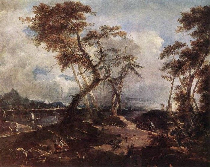 GUARDI Francesco Landscape.  