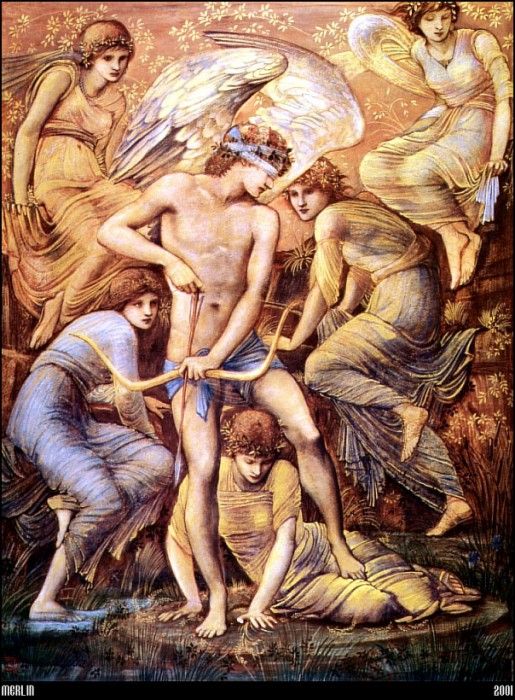 Burne-Jones Cupids Hunting Fields 1885 mln. ,  