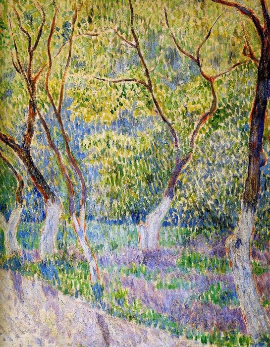 Larionov Mikhail Spring garden Sun. , 