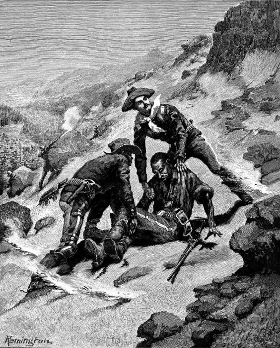 Fr 031 The Rescue of Corporal Scott FredericRemington sqs. Remington, 