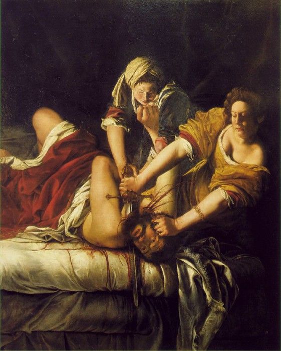 Gentileschi,A. Judith Beheading Holofernes, 1620, 199x162.5 . , 