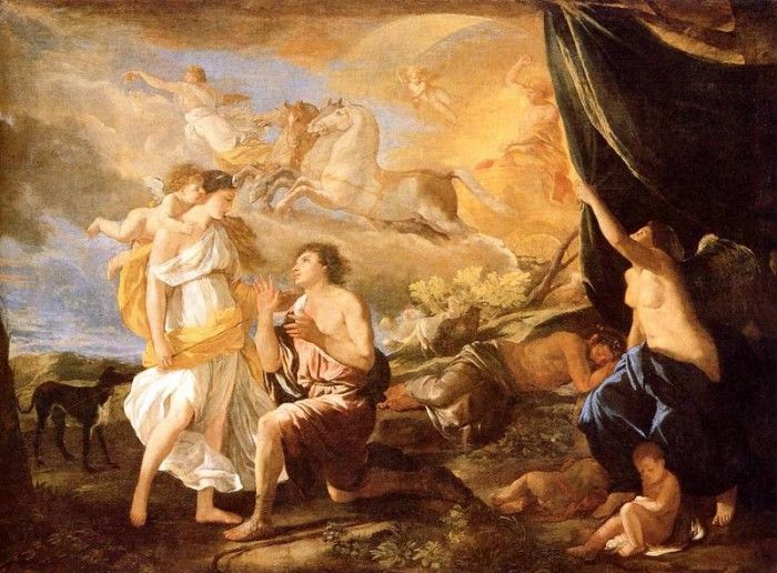 Poussin, Nicolas - Selene & Endymion (end. , 