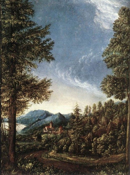Altdorfer Danubian Landscape 1520. , 