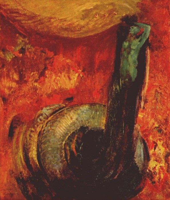 redon the green death after 1905.  