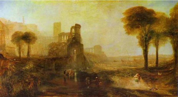 William Turner - Caligulas Palace and Bridge. 