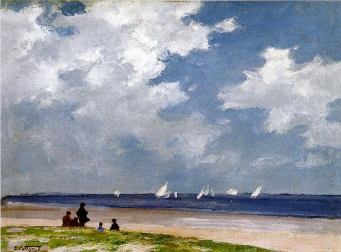 Pothast Edward Sailboats off Far Rockaway. �������, ������ �����