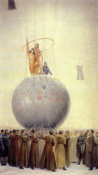 bibikov osoaviakhim-1 (stratospheric balloon) 1935. 