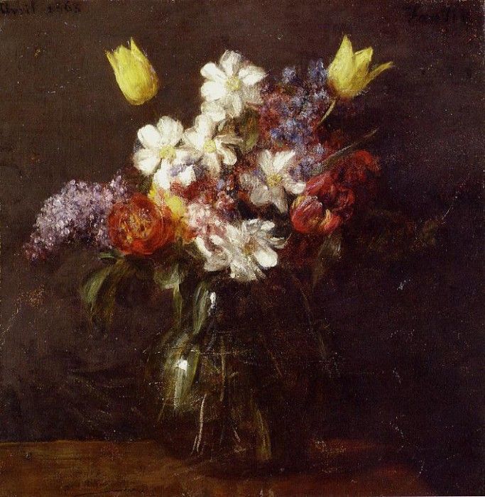 Fantin Latour Henri Flowers5. -, ---