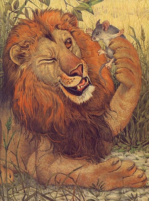 lrsDailyDonLion&theMouse.  