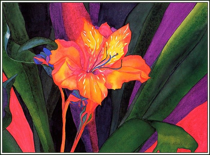 bs-flo- Sara Steele- Peruvian Lily. , 