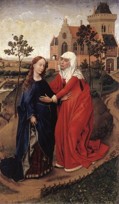 Weyden Visitation c1445. ,   