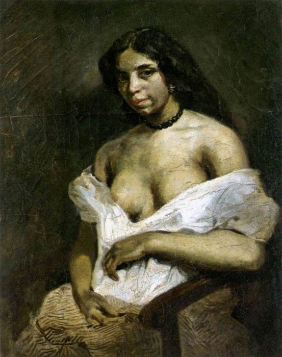 DELACROIX Eugene Aspasia. , 