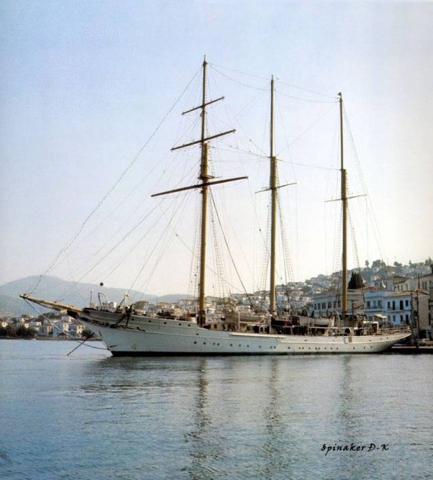 dk tall ships eugene eugenedes topgallant schooner lyr 1929. 