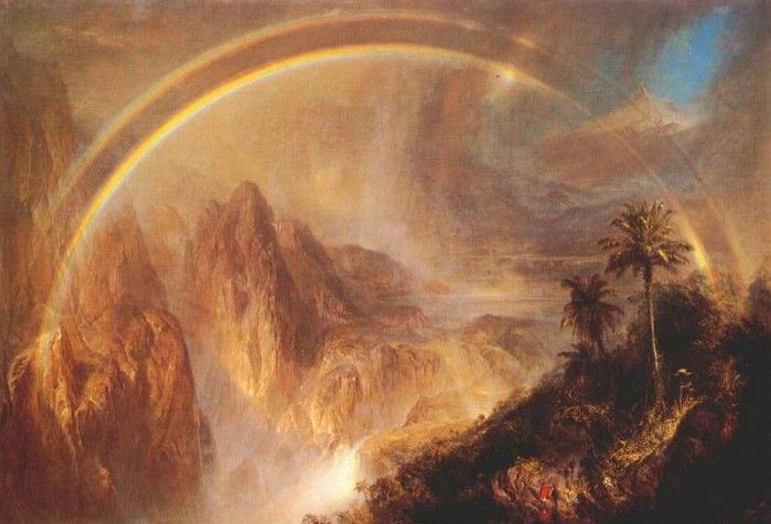 church rainy season in the tropics 1866. , 