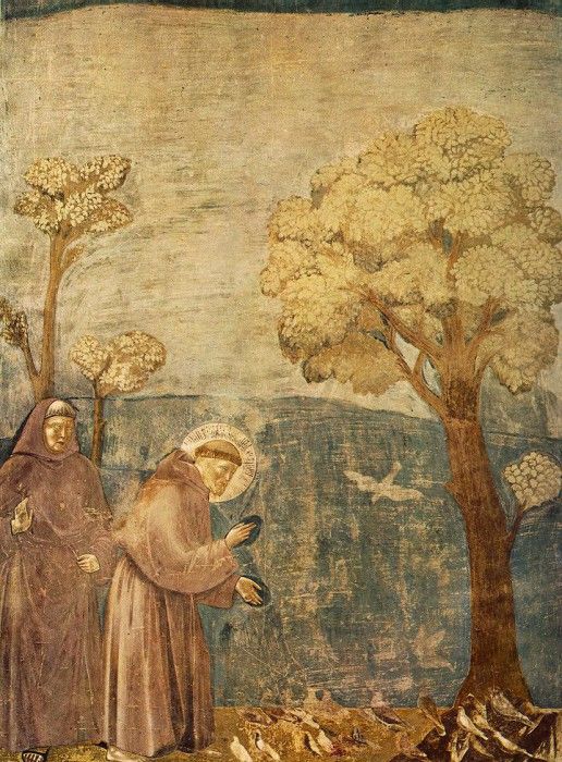 Giotto   Legend of St Francis   [15]   Sermon to the Birds.   