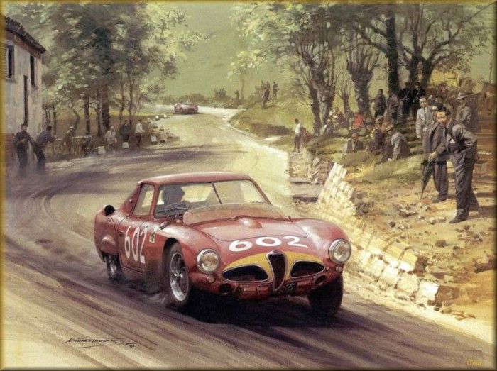 CorsaScan 002 Alfa Romeo 1953 Mille Miglia. , 