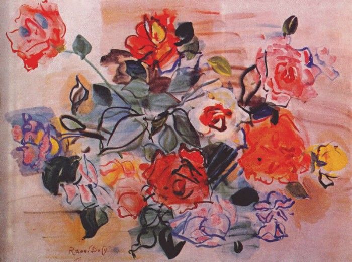 dufy bouquet of roses 1940. , 