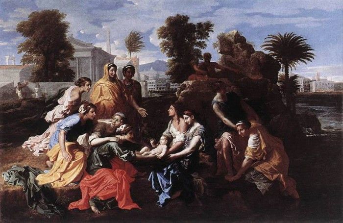 Poussin The Finding of Moses. , 