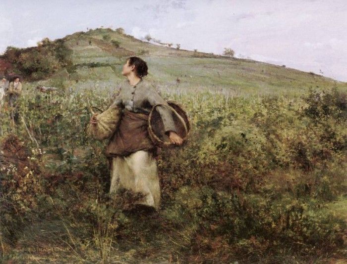 At Harvest Time. -Lapage, 