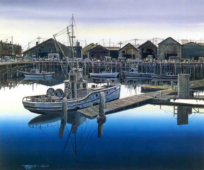 kb Nelson RL Docks of Morrow Bay. Nasmith, 