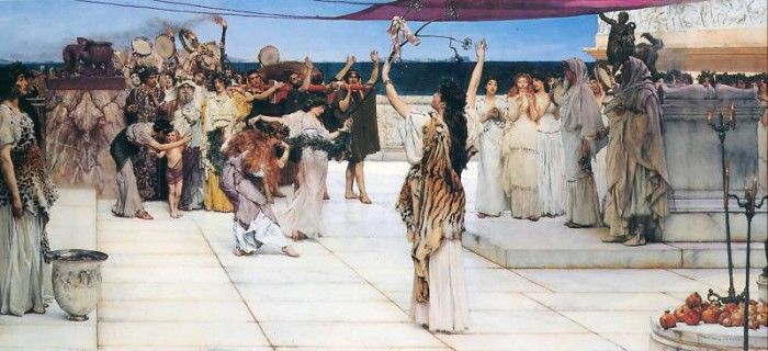 A Dedication to Bacchus. - 