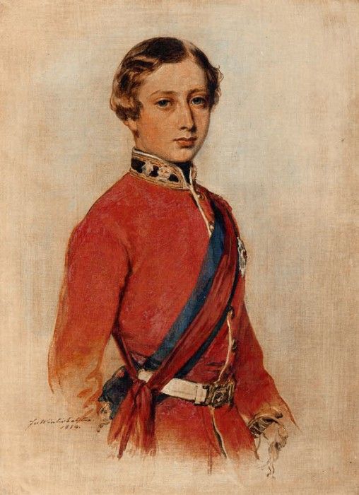 Winterhalter Franz Xavier Albert Edward Prince of Wales 1859. ,  