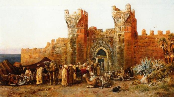 Weeks Edwin Lord Gate of Shehal Morocco. ,  