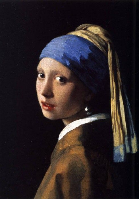 Girl with a Pearl Earring. Vermeer, Johannes