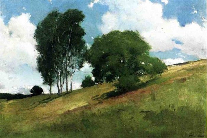 Alexander John White Landscape Painted at Cornish New Hampshire. ,  