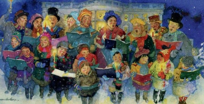 Jerry Pinkney - Home for the Holidays (detail), De. , 