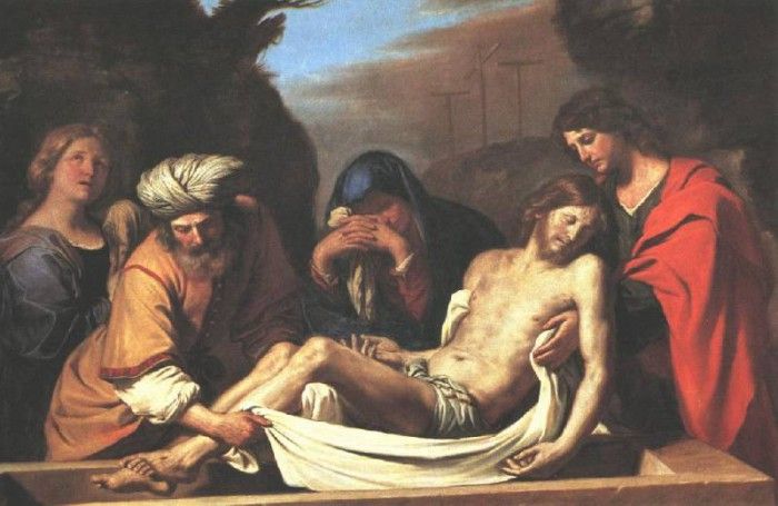 Guercino The Entombment of Christ. ,   