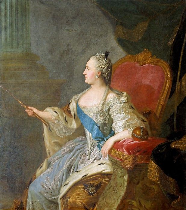   II (Fedor Rokotov - Portrait of Catherine II).  Ը  (1735-1808)