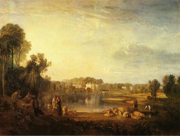 Turner Joseph Mallord William Pope-s Villa at Twickenham. ,   