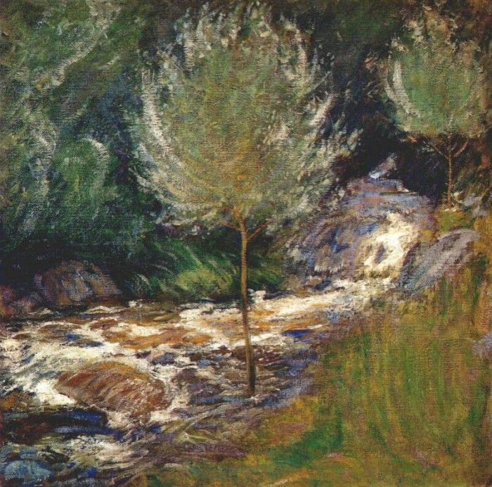 twachtman horseneck falls, greenwich, connecticut c1890-1900. Twachtmann,  