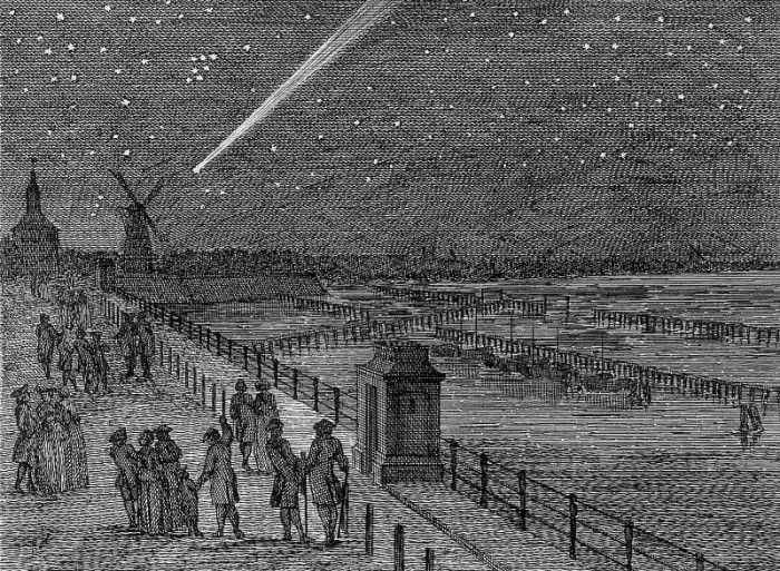 Schouman Aert Comet Amsterdam 1769 Sun. Schouman, 