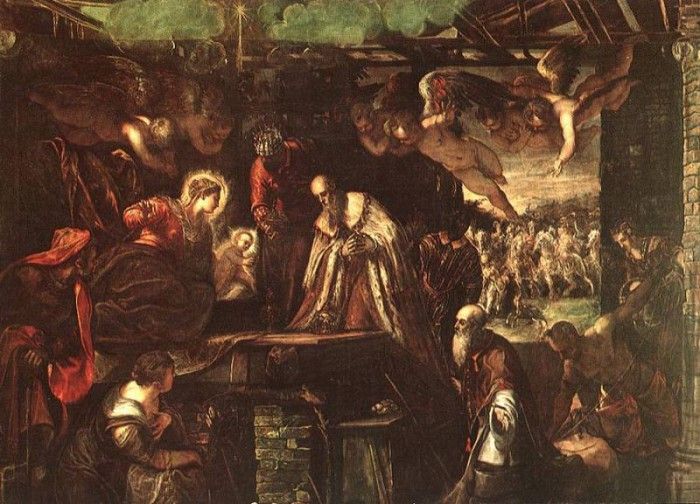 Tintoretto Adoration of the Magi. , 