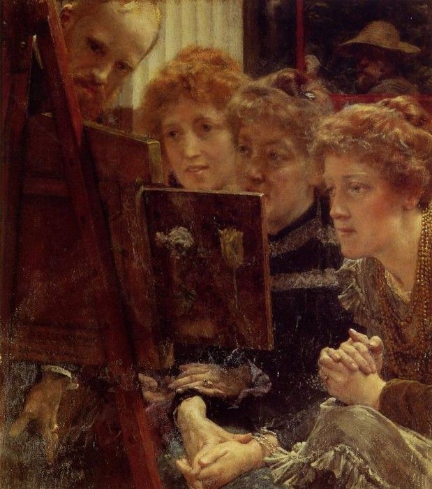 Alma Tadema The Family Group. - 