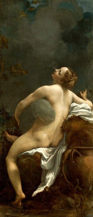 Correggio Jupiter och Io, ca 1532, 164x70 cm, Kunsthistorisc. 