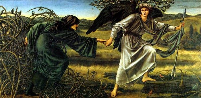 ger-EdwardBurnJones-LoveLeadingThePilgrim. -   