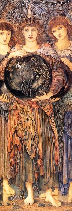Burne-Jones - Days of Creation The 3rd Day (end. -   