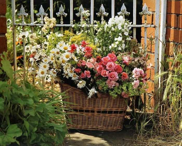 Marie OHara - Basket with Roses, De. , 