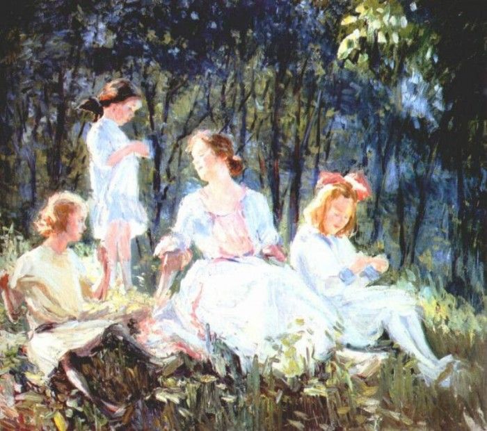 wiley a sunlit afternoon c1915. .